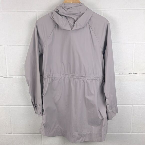 Calia Women’s water replant woven Anorak hooded jacket - Picture 4 of 5